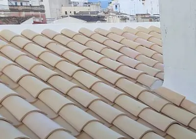 Rehabilitacion de tejado en vivienda de Mallorca