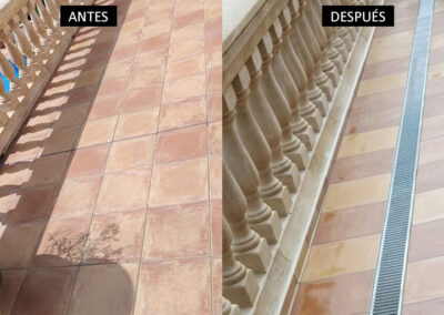 Instalación de Drenaje y Suelo de Terraza en Mallorca